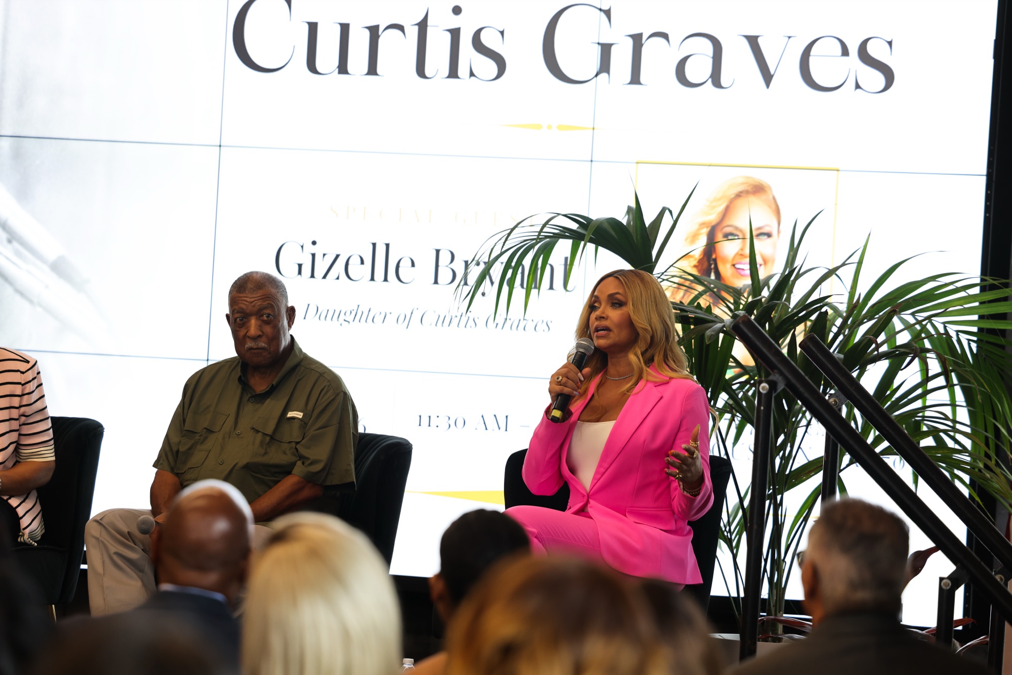 Photo from the Curtis Graves Park ribbon cutting and reception